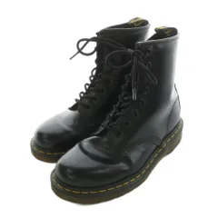 ドクターマーチン DR.MARTENS 1460 8ホールブーツ ショート レースアップ US6 ブラック /NQ ▲H