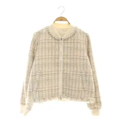 チェスティ Chesty 23SS パールツイードブルゾン ジャケット 1 マルチカラー /DF ■OSのサムネイル