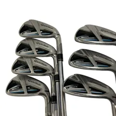 【中古】 テーラーメイド SIM MAX  7S アイアンセット IR KBS MAX85 JP (フレックスS) メンズ 男性用 右利き 右用 Cランク ゴルフクラブ