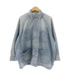 ジャーナルスタンダード ラックス JOURNAL STANDARD LUXE 23SS 10OZデニム ワークカバオール デニムジャケット オーバーサイズ ブルー /ES ■OSのサムネイル
