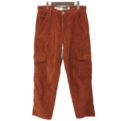 リーバイス Levi's SILVER TAB コーデュロイ カーゴパンツ ルーズフィット ブラウン系 W32 L32