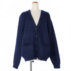 【中古】メゾンマルジェラ Maison Margiela 17AW モヘアカーディガン ニット セーター M 紺 ネイビー S51GP0078 メゾンマルジェラ Maison Margiela 17AW モヘアカーディガン ニット