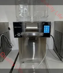 韓国式かき氷機 最安値（ピンス用） 120KG/日 空冷式 120Kg/日【業務用かき氷機】 韓国で流行りの糸ピンス氷を使わない