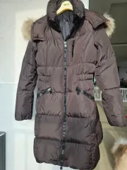 コーチ　ダウンジャケット　高級ライン　ロング　COACH 茶色　2WAY コーチ ダウンジャケット 高級ライン ロング COACH 茶色 2WAY