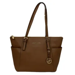 MICHAEL KORS(マイケルコース) ショルダーバッグ - ダークブラウン レザー