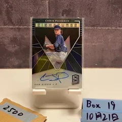 2020 Panini Spectra Chris Paddack 061/199 直筆サインカード SAN DIEGO PADRES Signatures Prizm カード