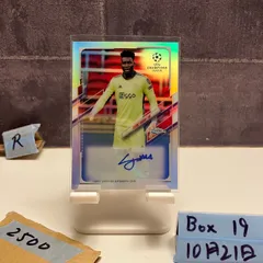 2020-21 Topps Chrome UEFA Champions League Andre Onana 直筆サインカード AFC AJAX Refractor カード