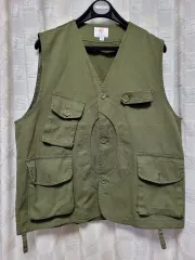 アメカジ ベスト カーキ 新品