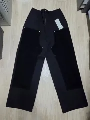 LEMARD) スナップ ダブルニー カーペンターパンツ(新品)