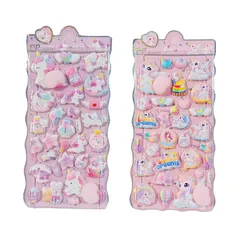 【2枚セット】おしりぷにぷにシール マシュマロシール 女の子 ぷっくり ぷくぷく 3Dマシュマロ ふわふわ質感 かわいい ふわり触感 萌え系 貼り直し可能 手帳・ノート・封筒装飾 貼り直し可能 2枚入り 0