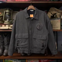 90s PIA SPORT 피아스포츠 パッチ ワッペン ブルゾン ブルゾン ジャケット N239