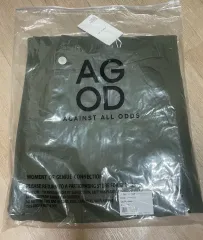 新商品 AGOD ワイド ビッグポケット コットン カーゴ 밴딩 パンツ