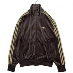 6392 adidas originals アディダスオリジナルス FB TT VELOUR ファイヤーバード トラックトップ ベロア Dark Brown ダークブラウン KD9373 L