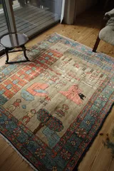 【デッドストック】トルコ Kula ヴィンテージラグ クラ絨毯