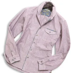 BLUE TORNADO トルネードマート 通年 花柄使い★ 長袖 ワーク シャツ Sz.L メンズ