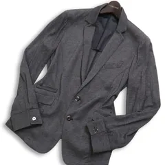 NICOLE CLUB FOR MEN ニコルクラブ フォーメン 通年★ レーヨン ストレッチ テーラード ジャケット Sz.46 メンズ 灰 グレーのサムネイル