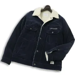 BAYFLOW ベイフロー 秋冬 コーデュロイ★ 中綿 ボア ランチ ジャケット Sz.3 メンズ 紺 ネイビー