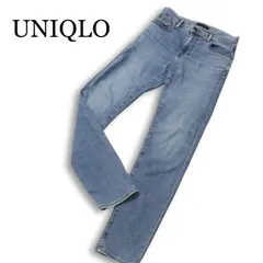 UNIQLO ユニクロ 裏起毛 ヒートテック★ 加工 ウルトラストレッチ スリムフィット デニム パンツ ジーンズ Sz.28 メンズ