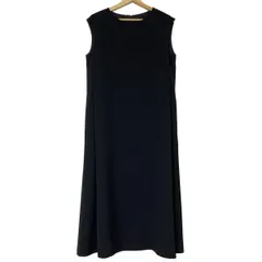 DAMAcollection(ダーマコレクション) ワンピース サイズ13R レディース美品  - 黒 ノースリーブ/ロング