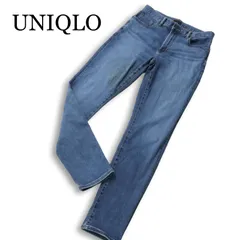 UNIQLO ユニクロ ヒートテック★ 裏起毛 ウルトラ ストレッチ スリムフィット デニム パンツ ジーンズ Sz.31 メンズ