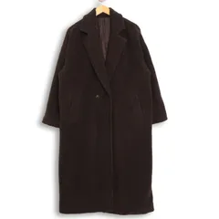 Heather ヘザー 秋冬 ボア★ ロング コート Sz.F　レディース