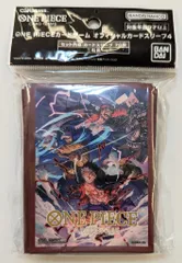 BANDAI ONE PIECE　CARDGAME オフィシャルカードスリーブ 三船長