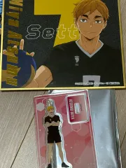 ハイキュー 宮 侑 ミニアクリルスタンド ビジュアル色紙