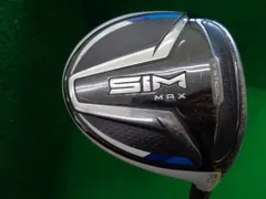 【中古】 テーラーメイド SIM MAX 3W USA フェアウェイウッド FW VENTUS BLUE 6(TM) (フレックスS) メンズ 男性用 右利き 右用 Cランク ゴルフクラブ