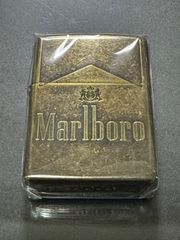 レア未使用マルボロZIPPO/ジッポーMarlboroロゴメタルプレート当選限定 