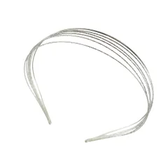 カチューシャ 落ちにくい 細身 レディース ウェーブ 細め ヘアバンド ヘアアクセ ゴールド シンプル 金カチューシャ 落ちにくい メタル 金 銀 ヘアアクセサリー 可愛い おしゃれ 髪飾り 髪留め (シルバー) [シルバー]