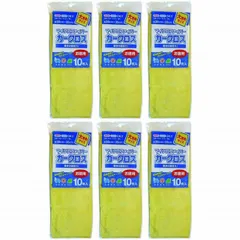 システムポリマー - マイクロファイバーカークロス 大きめサイズ お徳用 10枚入 - ZMF-82JH 6個セット