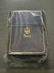 Peace Zippo ブルーチタン1995年製 ピース懸賞品箱付き - メルカリ