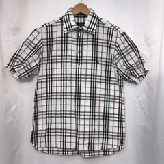 BURBERRY BLACK LABEL 半袖シャツ チェック KSAW10-9069