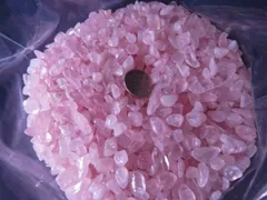 高品質★限定品★天然水晶★★ローズクォーツさざれ石★20ｋｇ
