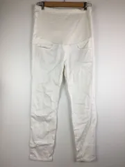 無印良品 マタニティストレッチパンツ レディース M ホワイト 4021202512170059
