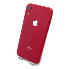 美品 SIMフリー Apple iPhoneXR 64GB (PRODUCT)RED A2106 MT062J/A バッテリー最大容量88% 【C5710-C】