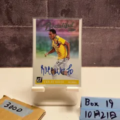 2018-19 Panini Donruss Carlos Bacca 直筆サインカード COLOMBIA The Beautiful Game カード