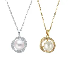 [Liebendo] ペアネックレス ギフトBOX付き 2点セット ペア レディース メンズ カップル お揃い レディースネックレス 人気 チェーン 細い アクセサリー ジュエリー ペンダント 普段使い 結婚式 細め 大人 プレゼント 