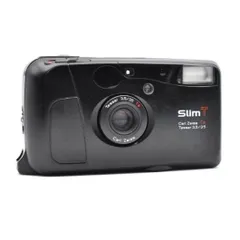 動作OK】KYOCERA Slim T CarlZeiss Tessar 35mm ブラック コンパクト