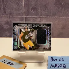 2021 Panini Black Pat Freiermuth 79/99 Pittsburgh Steelers Rookie Influx  ジャージ カード