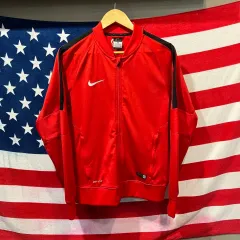 ナイキ ドライフィット レッド トラック ジャケット