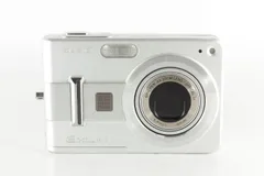 【美品】CASIO EXILIME EX-Z57 デジカメ シルバー 平成レトロ CASIO カシオ 【】Casio カシオ EXILIM EX-Z57 ショップ シルバー