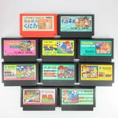 10本セット！① 熱血 くにおくん ダウンタウン シリーズ SET ファミコン