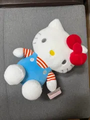 ハローキティ ぬいぐるみ オーバーオール 新品