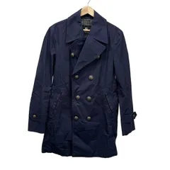 Burberry Black Label(バーバリーブラックレーベル) コート サイズL メンズ美品  - ネイビー 長袖/春/秋