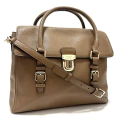 ケイトスペード 2way ハンドバッグ ショルダーバッグ 斜め掛け 鞄 ブラウン 茶 brown ゴールド gold レザー 本革 Kate spade