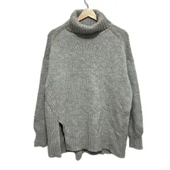 SHIPS(シップス) 長袖セーター サイズM レディース - ライトグレー タートルネック