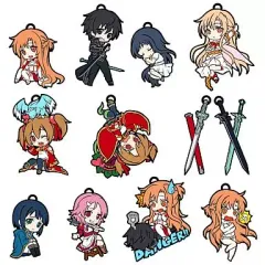 【中古】キーホルダー・マスコット(キャラクター) 全11種セット 「トイズワークスコレクション にいてんごむっ! ソードアート・オンライン」