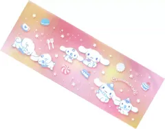 【中古】雑貨 8.シナモロール＆みるく スポーツタオル ピンク 「サンリオ当りくじ シナモロール 当りくじ」