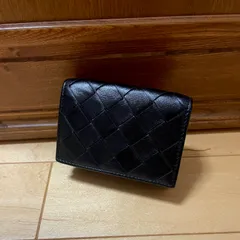 ボッテガヴェネタ マキシイントレチャート ミニ財布 三つ折り財布